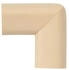 ABUS Eckenschutz Jannic Schaumstoff Kantenschutz für Tische und Möbel beige (73138)