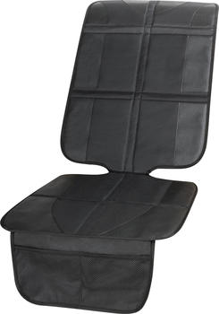 Walser Kindersitzunterlage George Premium XL, Auto-Schutzunterlage, Sitzschoner Kindersitz schwarz