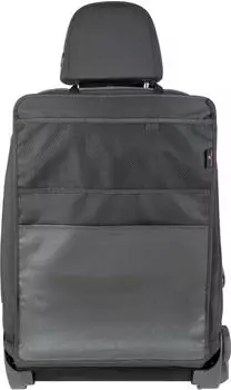 Walser Auto-Organizer Jeremy, Rückenlehnenschutz mit Taschen 59x43 cm schwarz
