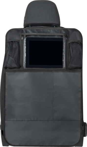 Walser Auto-Organizer Kenny, Rückenlehnenschutz mit Tablet-Halterung 70x46 cm schwarz