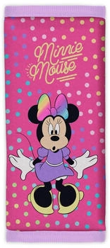 Disney MINNIE Bezug für Sicherheitsgurt, rosa, größe os