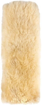 Walser Gurtpolster Millie aus Lammfell, 2 Stück Auto-Gurtschoner beige