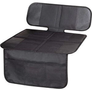 Walser Kindersitzunterlage George Premium, Auto-Schutzunterlage, Sitzschoner Kindersitz schwarz