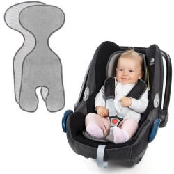 Zamboo Sitzauflage für Babyschale Cool & Dry Grau
