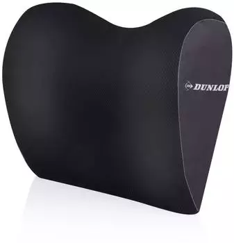 Dunlop Nackenkissen f&uuml;r Auto, 100% Memory-Schaum, universell, schwarz