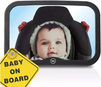 Wicked Chili Baby-Autospiegel für Kopfstütze, bruchsicher, 360° (844198)