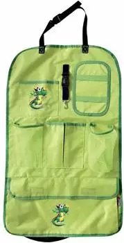 PETEX Rücksitzorganiser Rückenlehnenschutz 41x64cm, grün (44150113)