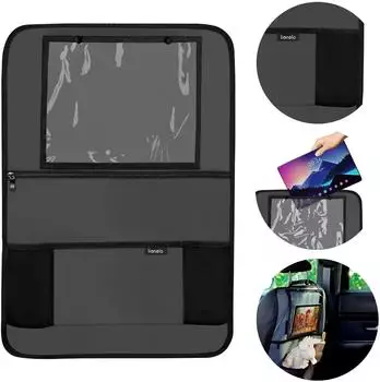 Lionelo SEATORGANIZER R&uuml;ckenlehnen-Schutz R&uuml;cksitz-Organizer, 5 Taschen, 13-Zoll-Tablet