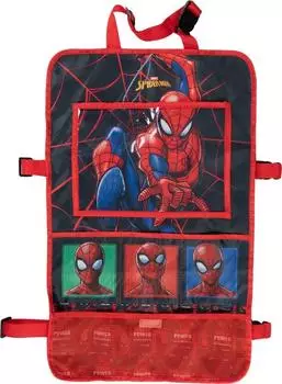 Spider Man Spider-Man Auto-Sitzorganizer mit Tablet-Halter, rot (10274)