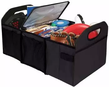 Autostyle Comfortline Kofferraum-Organizer faltbar mit Kühlfach, schwarz (AC CL15)