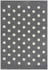 Livone Happy Rugs Love you Dots (100 x 160 cm) silbergrau/weiß