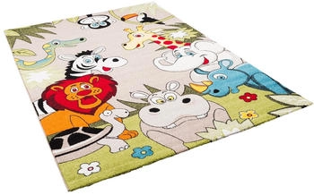 Pergamon. Faro Safari Tiere Bunt 140x200cm