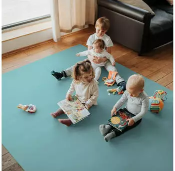 Sanosoft Krabbelunterlage XXL 240x260cm Petrol