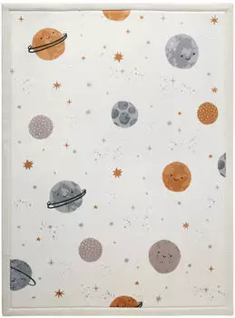 Hakuna Matte Spielmatte Planeten 200x150x2,5cm Memory-Schaum, rutschfest (HM-CP-200-150-HP)