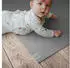 Sanosoft Krabbelmatte rutschfest 80x160cm Hellgrau