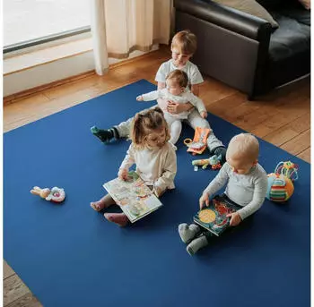 Sanosoft Krabbelunterlage XXL 180x240cm Blau