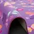 Snapstyle Kinderteppich 160x200 cm Schmetterling Lila