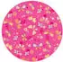 Snapstyle Kinderteppich 100 cm Schmetterling Pink Rund