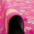 Snapstyle Kinderteppich 100 cm Schmetterling Pink Rund