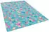 Snapstyle Kinderteppich 160x200 cm Schmetterling Türkis