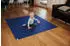Sanosoft Krabbelmatte rutschfest 180x140cm Blau