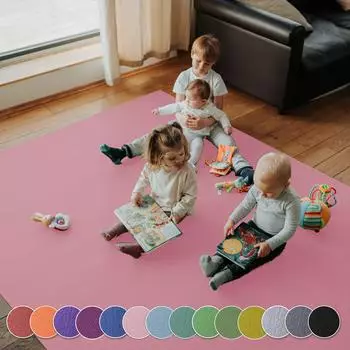 Sanosoft Krabbelunterlage XXL 240x200cm Rosa