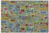 Snapstyle Kinderteppich 160x240 cm Abenteuerland Bunt