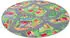 Snapstyle Kinderteppich 160 cm Little Village Grün Rund