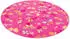 Snapstyle Kinderteppich 133 cm Schmetterling Pink Rund