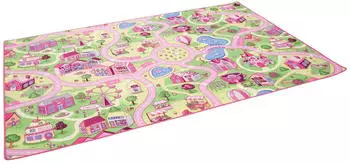 Snapstyle Kinderteppich 80x240 cm Girls Rosa Village