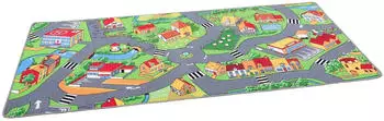 Snapstyle Kinderteppich 160x240 cm Little Village Gr&uuml;n