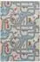 Snapstyle Kinder-Straßenteppich rechteckig, grau, 80x160cm (4mm)