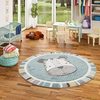 Pergamon. Maui Kids Kinderteppich Hund rund (200cm)