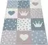 Paco Home Eliz 391 Kinderteppich Kurzflor, beige, Patchwork-Muster (83609808-0)