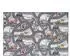 Snapstyle Disney Cars Kinder-Spielteppich, grau, 100x100cm