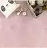 Paco Home Tatami 475 Kurzflor-Teppich rund mit Memory Foam, pink, Ø120cm (475)