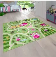 Paco Home Kinderteppich "Bino 560" rechteckig 4 mm H&ouml;he Kurzflor,