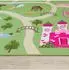 Paco Home Bino 560 Kinderteppich Kurzflor, grün, 140x200cm (bin 560 green 140x200)
