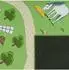 Paco Home Bino 560 Kinderteppich Kurzflor, grün, 140x200cm (bin 560 green 140x200)