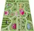 Paco Home Bino 560 Kinderteppich Kurzflor, grün, 140x200cm (bin 560 green 140x200)