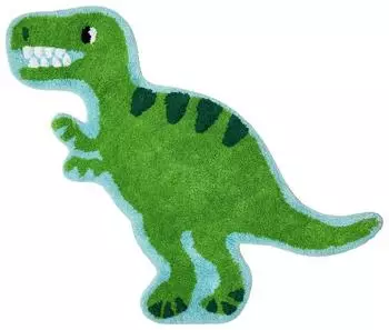 Sass & Belle Roarsome Dinosaurier T-Rex Kinderzimmerteppich, grün (QUIN026)