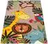 Paco Home Diamond 650 Kinderteppich 3D-Design, Tiermotiv, beige, 133x133cm (Diamond 650)
