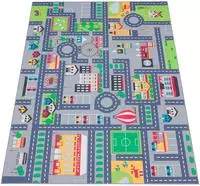 Paco Home Kinderteppich "Bino 576" rechteckig 4 mm H&ouml;he Kurzflor,