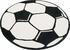 150cm: Hanse Home Fußball-Teppich rund