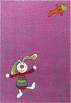 Sigikid Rainbow Rabbit 80 x 150 cm pink