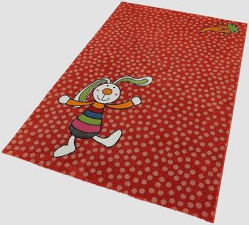 Sigikid Rainbow Rabbit 80 x 150 cm rot