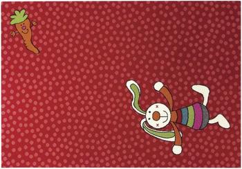 Sigikid Rainbow Rabbit 200 x 290 cm rot