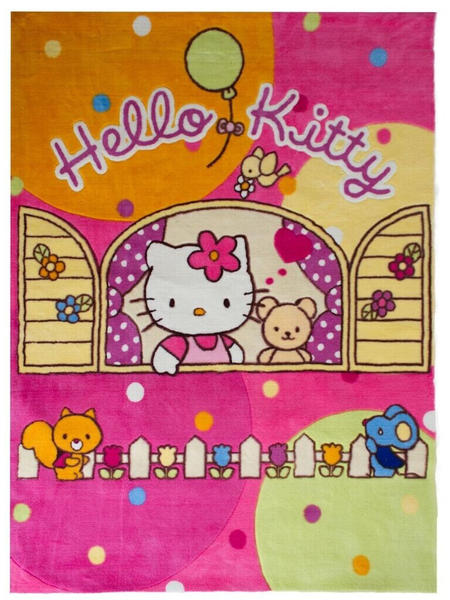 Sanrio Kinderteppich Hello Kitty eckig 115x170cm