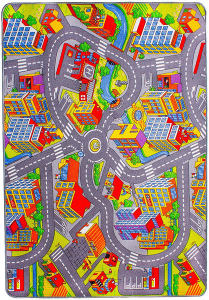 Andiamo Straße (200 x 300 cm) mehrfarbig