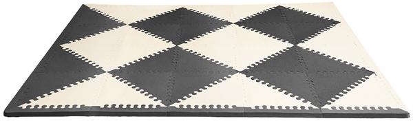 Skip Hop Playspot Geo Foam Floor Tiles BlackCream